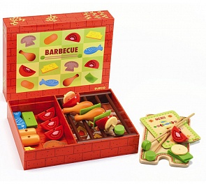 Набор для сюжетно-ролевой игры – Барбекю, с аксессуарами (Djeco, k06532)